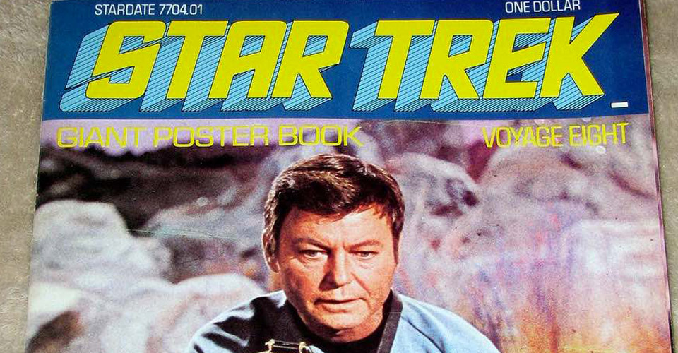 Coperta revistei Star Trek