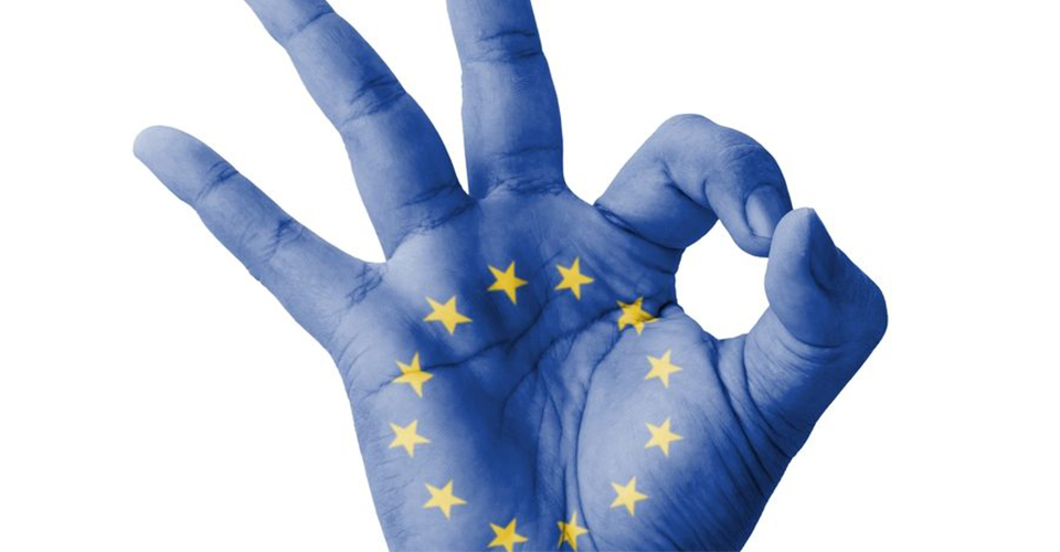 Aprobarea UE OK gest de mână